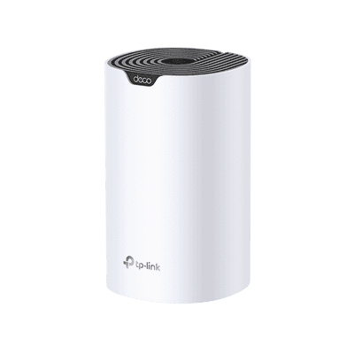 Router Inalámbrico MESH Interior para Hogar / Doble Banda Wi-Fi 5 AC1900 Mbps / 3 Puerto Gigabit WAN/LAN / 3 Antenas Internas / Administración Mediante la App Deco (iOS, Android)