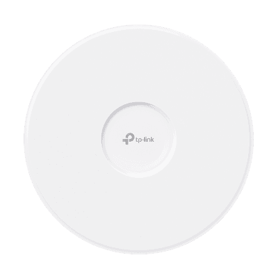 Punto de Acceso Omada / Wi-Fi 7 BE22000 MU-MIMO 4x4 / 2 Puertos 10 Gbps / Mesh Omada / Operaciones Multiencale (MLO) / Configuración por Controlador o Stand-Alone / Para Montaje en Techo/pared / Alimentación PoE++