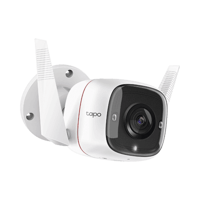 Cámara IP Wi-Fi para exterior, 3 megapixel, audio doble vía, visión nocturna, notificación Push, acepta memoria Micro SD de para grabación.