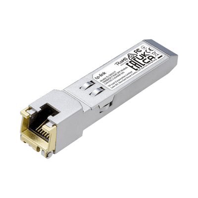 Transceptor mini-GBIC SFP RJ45 / Admite 1000BASE-T / Hasta 100 metros / Conector RJ45 (1G)