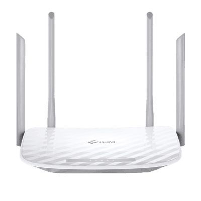 Router Inalámbrico / Boble Banda AC750 / 3 Antenas Externas Omnidireccional / 4 Puertos LAN 10/100 Mbps / 1 Puerto WAN 10/100 Mbps / EasyMesh