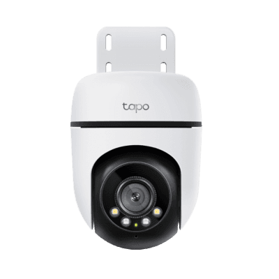Cámara de Seguridad PTZ Exterior Wi-Fi / 2K 3 Megapixel (2304×1296) / 360° Panorámica Horizontal + 130° Vertical / Seguimiento Inteligente de Movimiento / Visión Nocturna a Color / IP65 / Compatible Alexa y Google Home