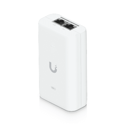 Adaptador PoE++ / 54V DC @ 1.12A / hasta 60W / Puertos 10 GbE / Protección de Sobretensiones