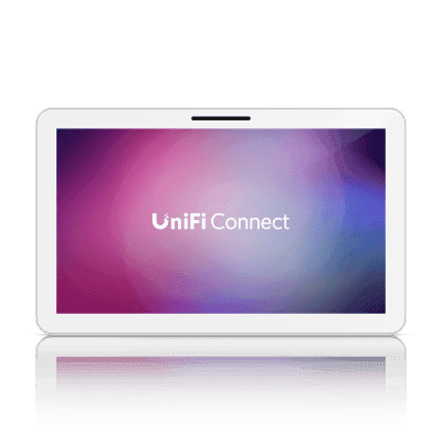 UniFi Connect UC-Display – Pantalla Interactiva de 21.5” FHD para Digital Signage Centralizado, con Multi-Touch Capacitivo, PoE++, Procesador Octa-Core ARM Cortex-A53 de 2.2 GHz y Montaje VESA
