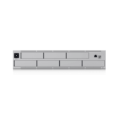 UNAS Pro Servidor de Almacenamiento en Red de 2U Rack con (7) Bahías para HDD/SSD de 2.5/3.5" con 1 Puerto 10GbE  y 1 Puerto SFP+ 10G