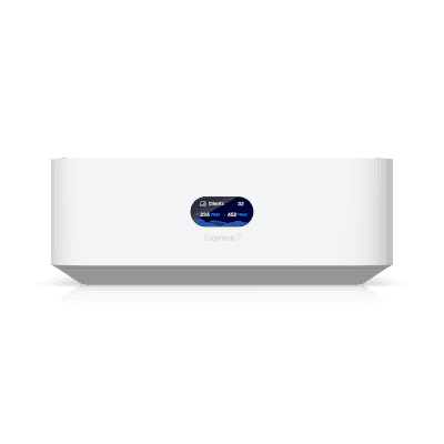 UniFi Express UX7 Cloud Gateway Compacto con WiFi 7, Ejecuta UniFi Network, Alimenta una Red Completa o Funciona como Punto de Acceso
