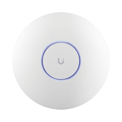 Access Point UniFi WiFi 7 Pro / Soporta 6 GHz / para Interior en Techo o Pared / 6 streams / MU-MIMO 2x2 en cada banda (2.4/5/6 GHz) / Multi-Link Operation /  Puerto 2.5 GbE. NO incluye POE+