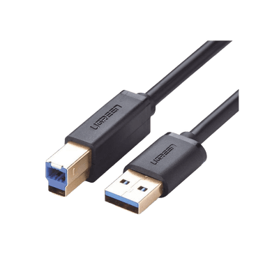 Cable USB-A 3.0 macho a USB-B macho / Ideal para Impresora, Escáner, Pianos, Barras de sonido, etc. / Plug & Play / Compatibilidad Universal / 2 metros