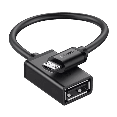 Adaptador OTG Micro USB Macho a USB 2.0 A Hembra