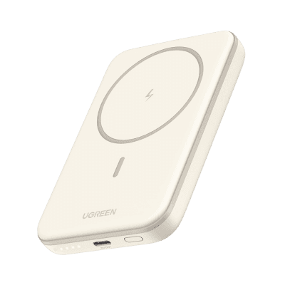 Power Bank MagSafe / 5000 mAh / Carga Inalámbrica 15W / USB-C / Protección Inteligente / 140 g / Compatible iPhone 15/14/13/12