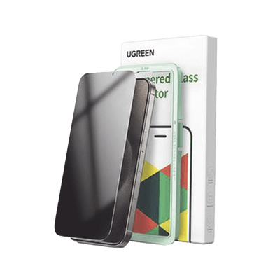 Protector de pantalla UGREEN HD con marco de instalación para iPhone 16 Pro Max (paquete de 1)