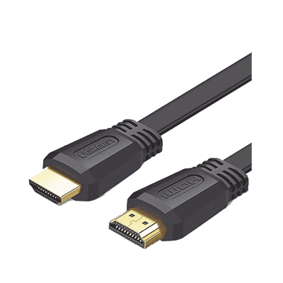 Cable HDMI 2.0 Plano de 3 Metros (9.84 Pies) / 4K@60Hz / HDR / 3D / HEC (Canal Ethernet HDMI) / ARC (Canal de Retorno de Audio) / Color Profundo de 48 Bits / Audio de 32 Canales / HDCP / Audio Dolby True HD 7.1 / 18 Gbps / EstaÑado y Triple Blindaje / An
