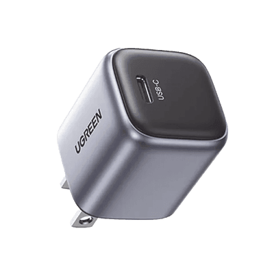 Cargador Mini de 20W | 1 USB-C de Carga Rápida | Tecnología GaN II | Carga Inteligente | Múltiple Protección  | Mayor Eficiencia Energética | Tamaño Compacto.