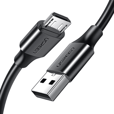 Cable USB-A a Micro USB | 2 Metros (6.56 Pies) | Tecnología de Carga Rápida Qualcomm / QC 3.0/2.0 | Recarga hasta 18W | Transmisión de Datos hasta 480Mbps | Tecnología de Carga Segura | Hasta 5,000 Flexiones | ABS y PVC de Alta Duración