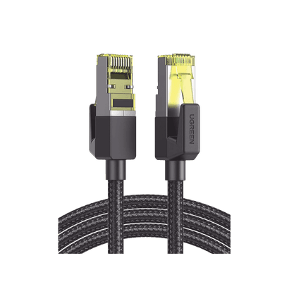 Cable Ethernet Cat7 CLASS F/FTP Redondo con Malla de Nylon 5 Metros (16.40 Pies)
