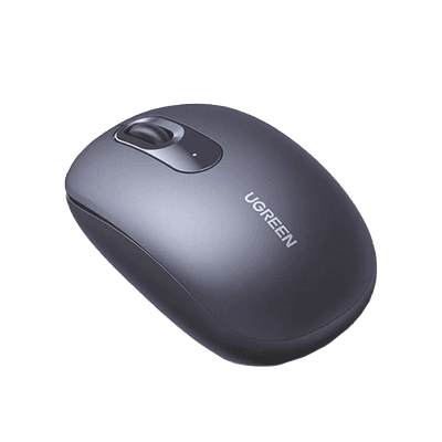 Mouse Inalámbrico 2.4G 800/1200/1600/2400 DPI | Función de 3 botones | Alcance 10m | Silencioso |  Ergonómico | Anti-caída y Anti-interferencias | Batería Alcalina AA incluida  | Midnight Blue.