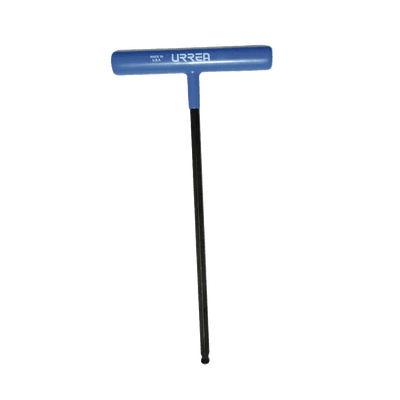 Llave hexagonal larga tipo "T"/ Punta de Bola Ergonómica / Métrica 8 mm.