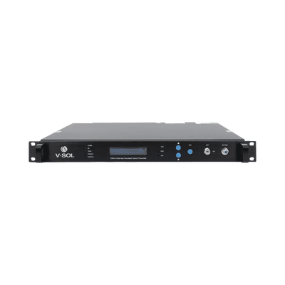 Transmisor Óptico de 2 salidas de 9dB con doble fuente de poder