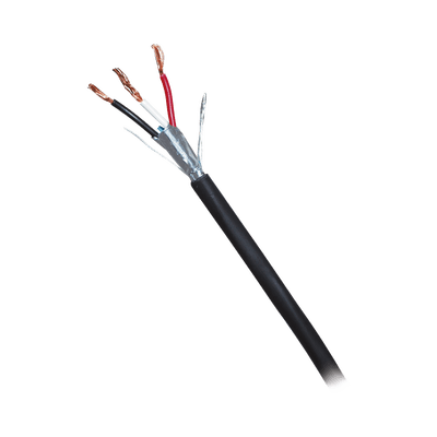 Caja de 305 Metros (1000 Pies) de Cable Blindado de 3 x 18 AWG Blindado Negro