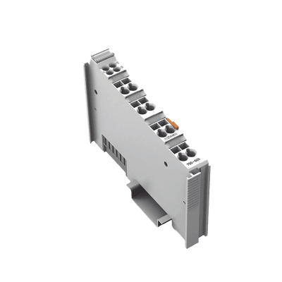 Módulo Final / Sistema I/O 750 / Carril DIN-35 / 12 mm Ancho / Gris Claro / IP20 / -40°C a +85°C / Policarbonato-Poliamida 6.6