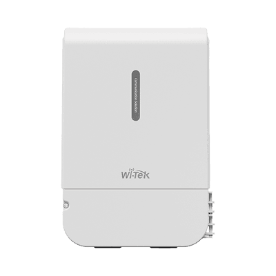 Switch PoE para exterior / Administración en la nube / Con 4 puertos 10/100 Mbsp PoE af/at / 2 Puertos Uplink 10/100 MBPS /  Presupuesto 60 W / PoE hasta 250 metros / Soporta protocolo ONVIF