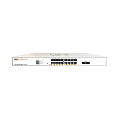 Switch Administrable PoE  / 16 puertos PoE af/at Gigabit /  2 x SFP Gigabit / Administración Cloud Gratuita / Presupuesto 240 W