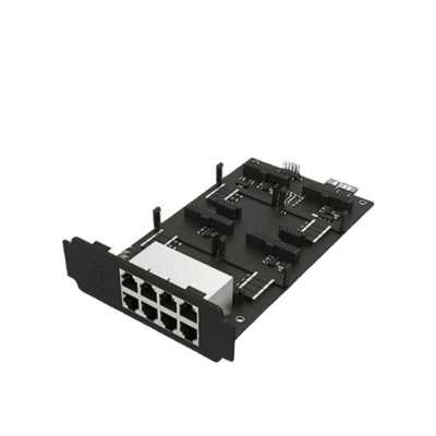 Modulo de expansión de 8 puertos RJ11 y 4 interfaces para conmutador Yeastar (P560,P570)