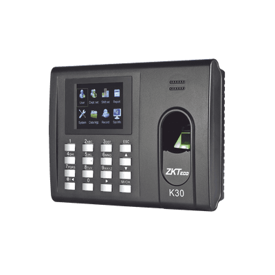 Checador de Huella y Tarjetas para Tiempo y Asistencia con Batería de Respaldo/ Comunicación TCP/IP /  Salida de relevador para cerradura