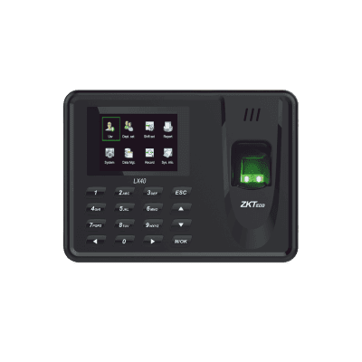 Lector de Huella con Teclado para Control de Asistencia, 500 Huellas, Genera Reporte por USB en Excel, Descarga mediante memoria USB /  (solo en idioma ingles)