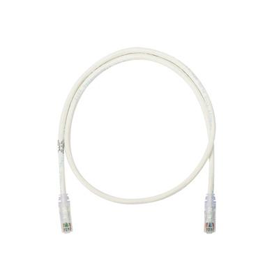 Cable de Parcheo UTP Categoría 6, con Plug Modular en Cada Extremo - 2 Metros (6.56 Pies) - Blanco Mate