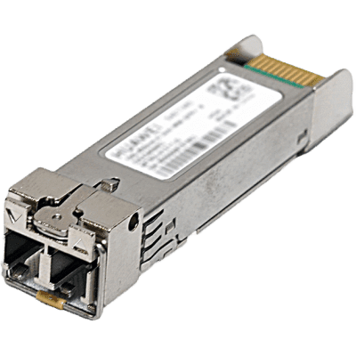 Transceptor Optico 10GBase-ZR / Conector SFP+ / Velocidad de 10G / Monomodo (1550nm) / Distancia hasta 80km / Conector LC
