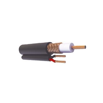 Bobina de 305 Metros (1000 Pies) de Cable RG59 Siamés, Malla de Cobre y Aluminio, CCA, Hecho en México, Optimizado para HD, Para Uso en Intemperie.