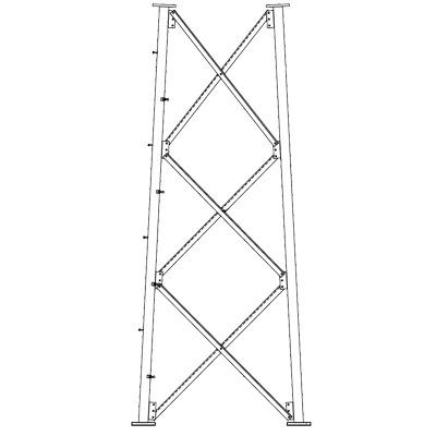 Sección 9 Intermedia para Torre Autosoportada línea SSV (Código de Fábrica: 9NH)