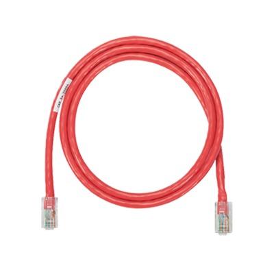 Cable de Parcheo UTP Categoría 5e, con Plug Modular en Cada Extremo - 2 Metros (6.56 Pies) - Rojo