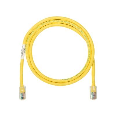 Cable de Parcheo UTP Categoría 5e, con Plug Modular en Cada Extremo - 1 Metro (3.28 Pies) - Amarillo