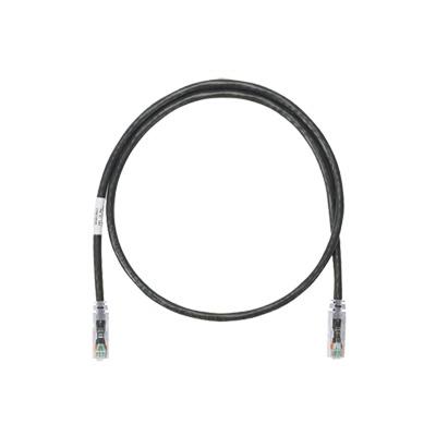 Cable de Parcheo UTP Categoría 6, con Plug Modular en Cada Extremo - 2 Metros (6.56 Pies) - Negro
