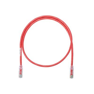Cable de Parcheo UTP Categoría 6, con Plug Modular en Cada Extremo - 3 Metros (9.84 Pies) - Rojo